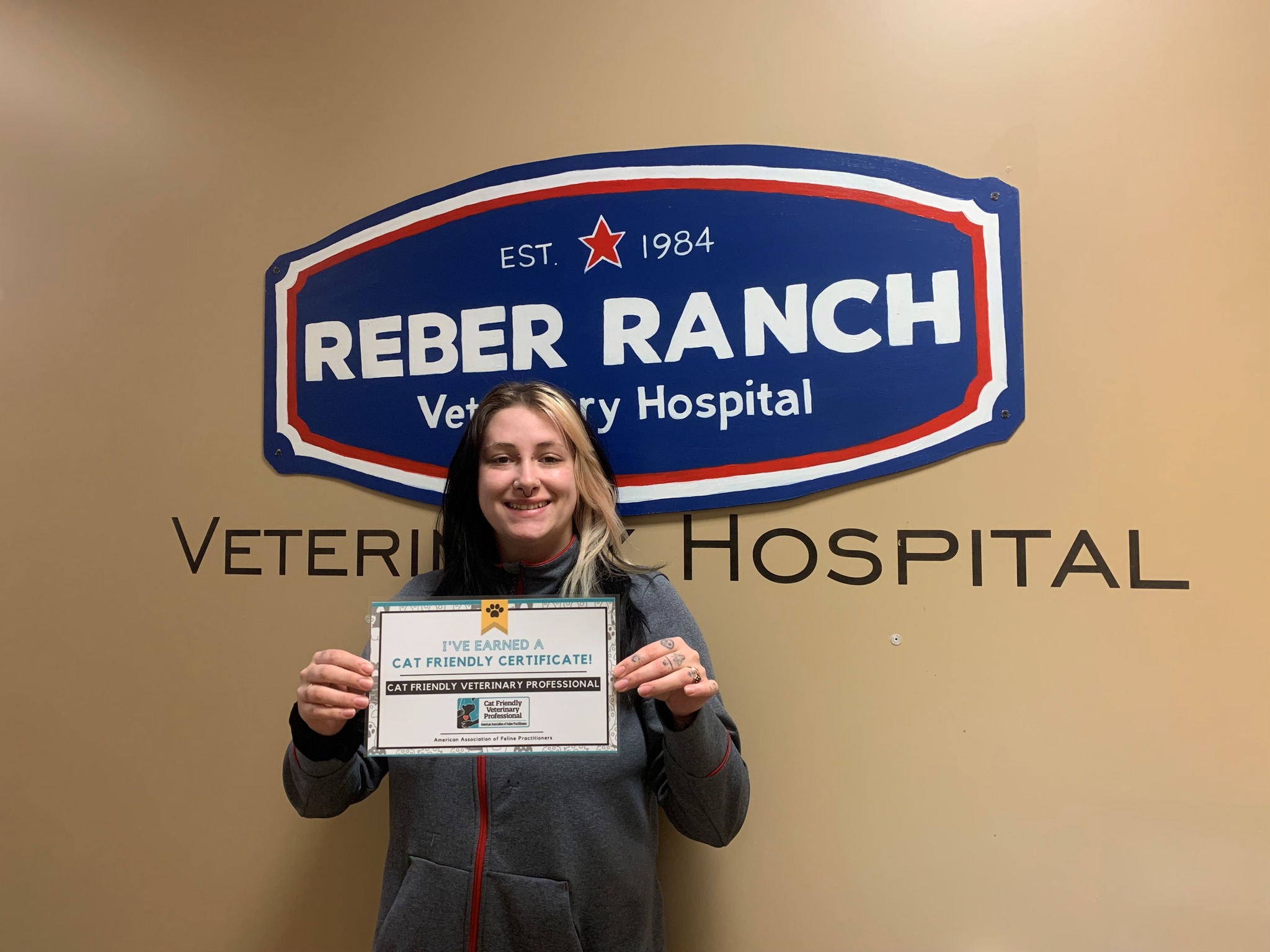 Reber Ranch Veterinary Hospital building front